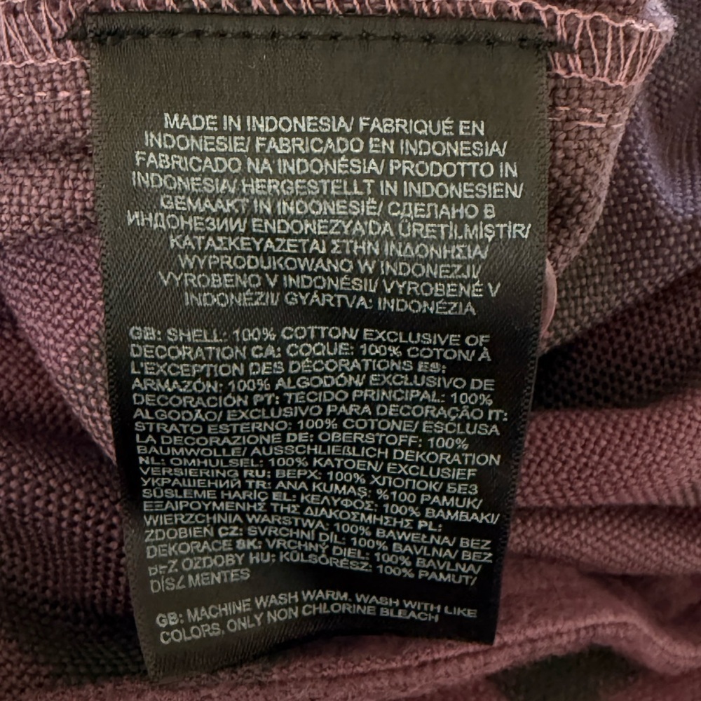 THE NORTH FACE Women’s Valley Flannel Button Down Shacket Midnight Mauve XXL - Picture 7 of 10